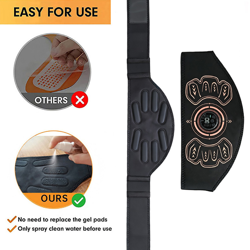 스마트 피트니스 벨트 근육 토너 복근 트레이너 USB  - Weight Lifting Belt 리뷰 및 가격