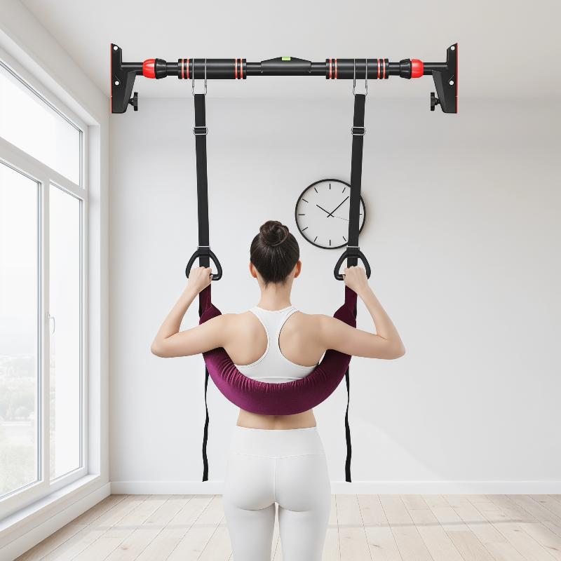 홈짐 요추 트랙션 벨트 조절 가능한 수평 바 스트레칭  - Weight Lifting Belt 리뷰 및 가격
