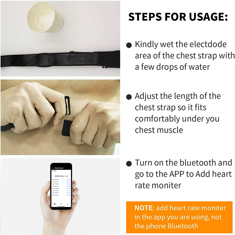 FITCENT 5.3Khz 심박수 모니터 가슴 스트랩  - Yoga Fitness Watch 리뷰 및 가격