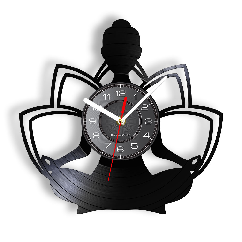 요가 포즈 비닐 레코드 벽시계 요가 명상 바디빌딩 운동 - Yoga Fitness Watch 리뷰 및 가격